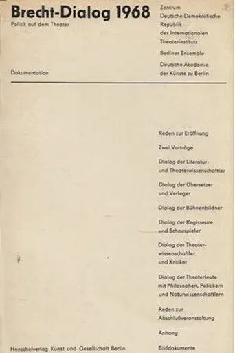 Brecht Dialog