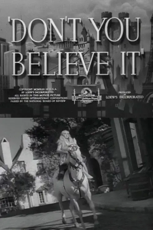 Don't You Believe It