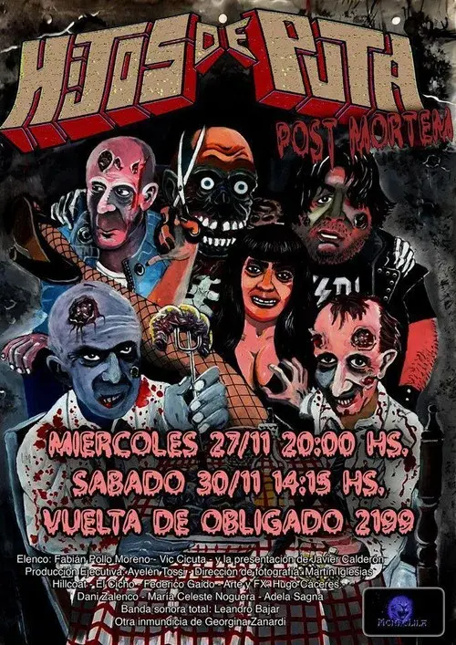 Hijos de puta post mortem