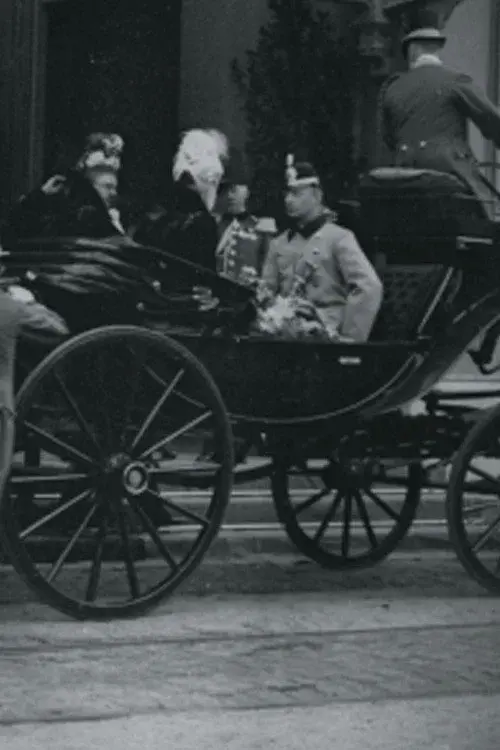 Intocht van hertog Hendrik van Mecklenburg en H.M. de koningin aan het Staatsspoor te 's-Gravenhage