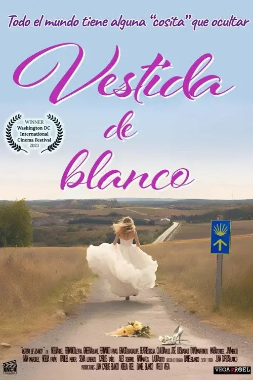 Vestida de blanco