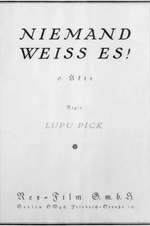 Niemand weiß es